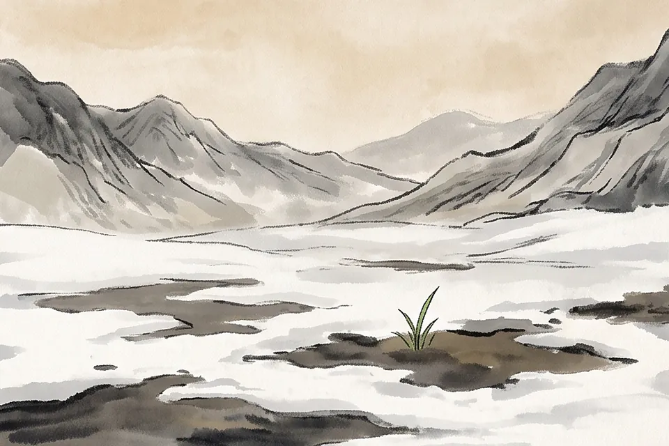 Hexagram 24 Fù — Return — illustration from the Book of Changes